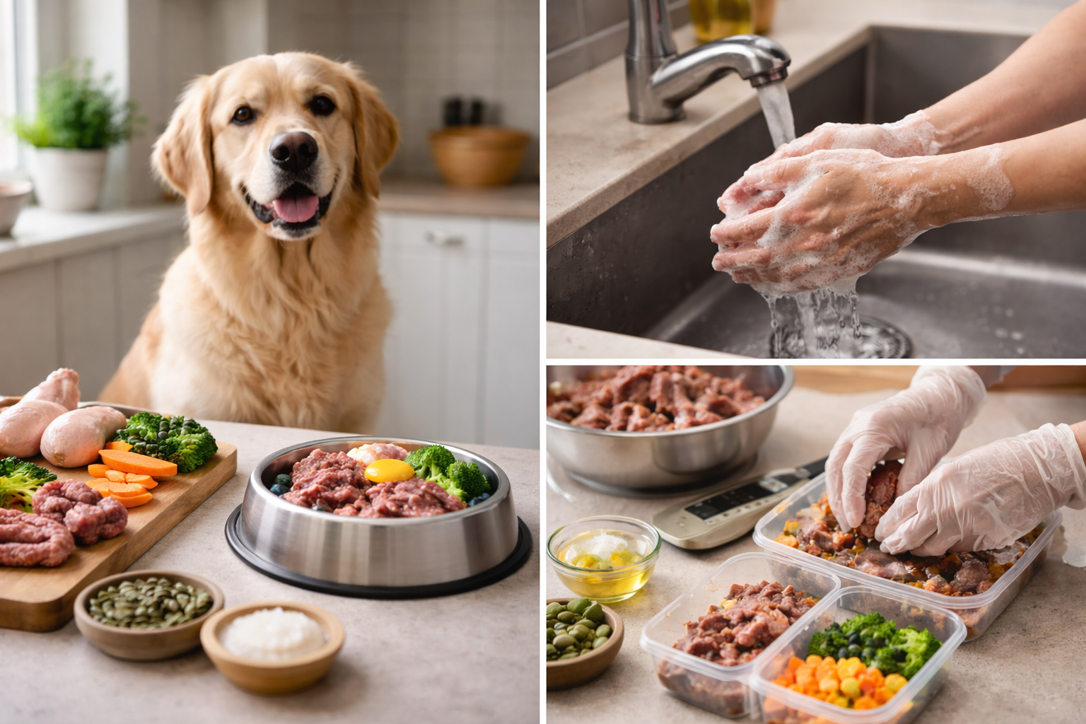 Raw feeding for dogs