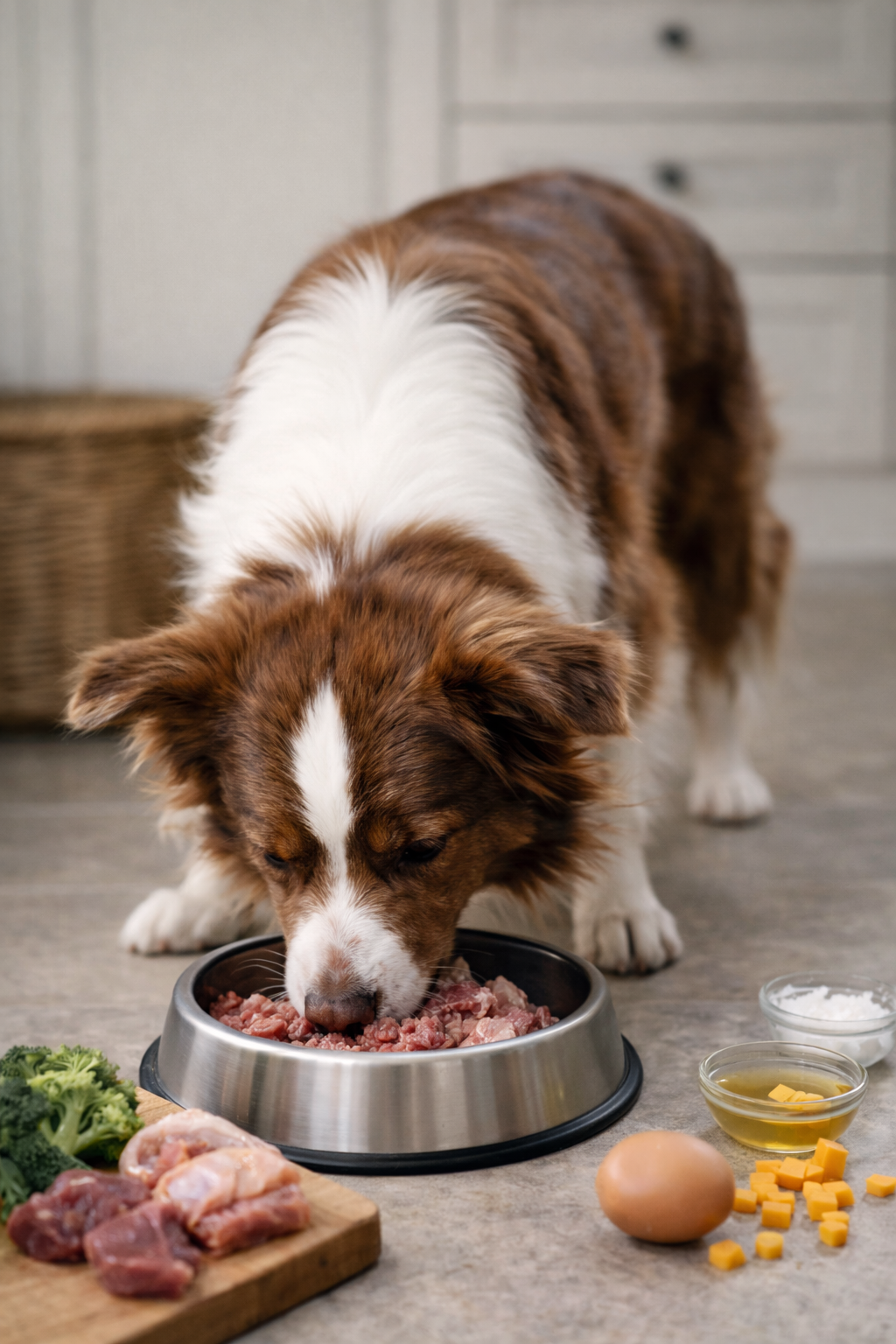Raw feeding preparation