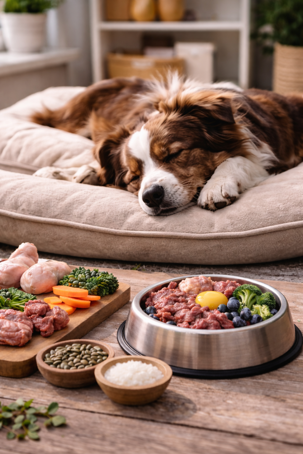 Dog nutrition and behaviour