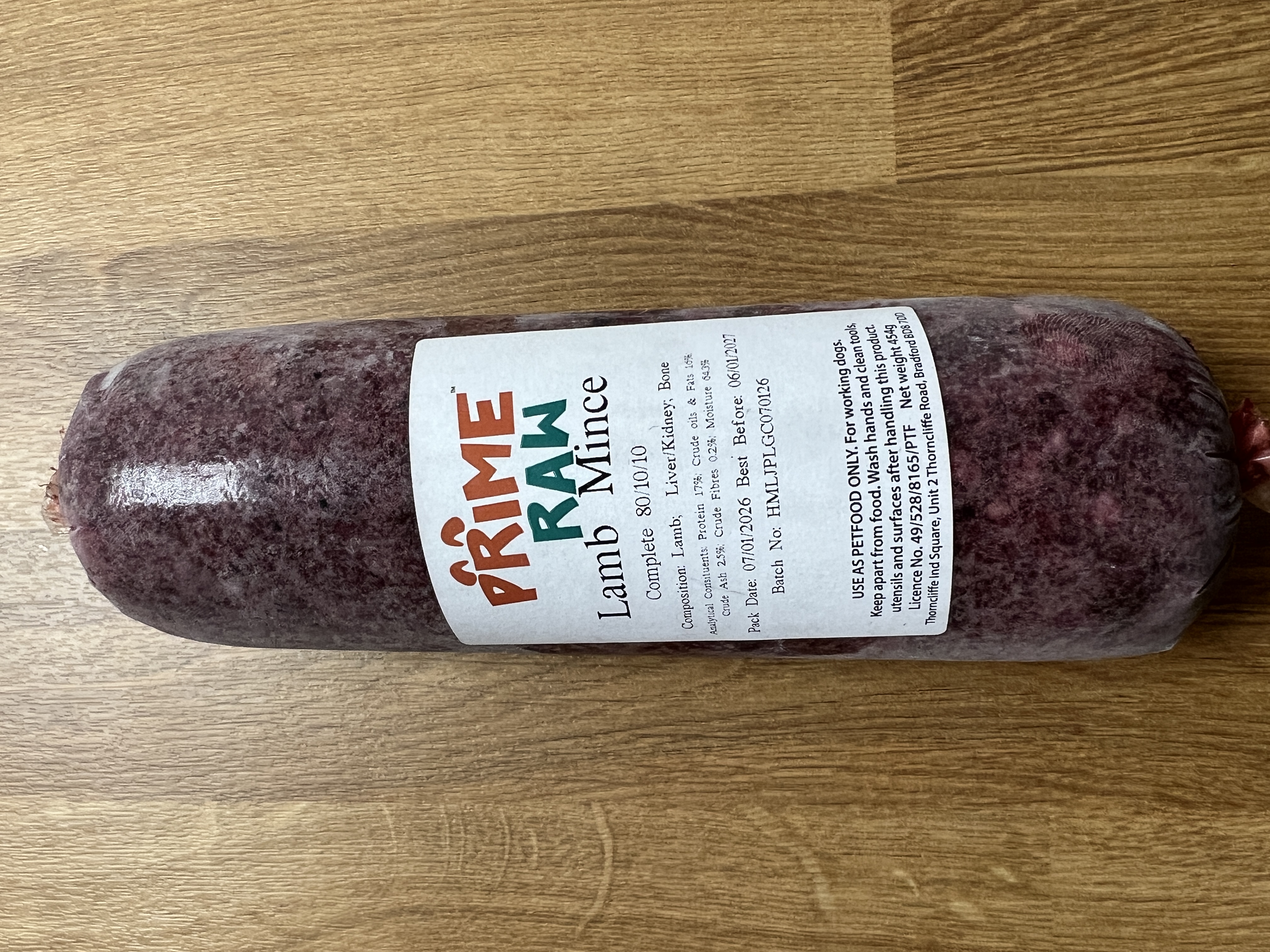 Prime Raw - Lamb Complete