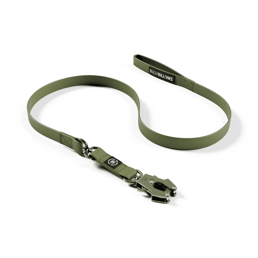 1.4m Billowthane® Swivel Lead | Waterproof - Matte Khaki