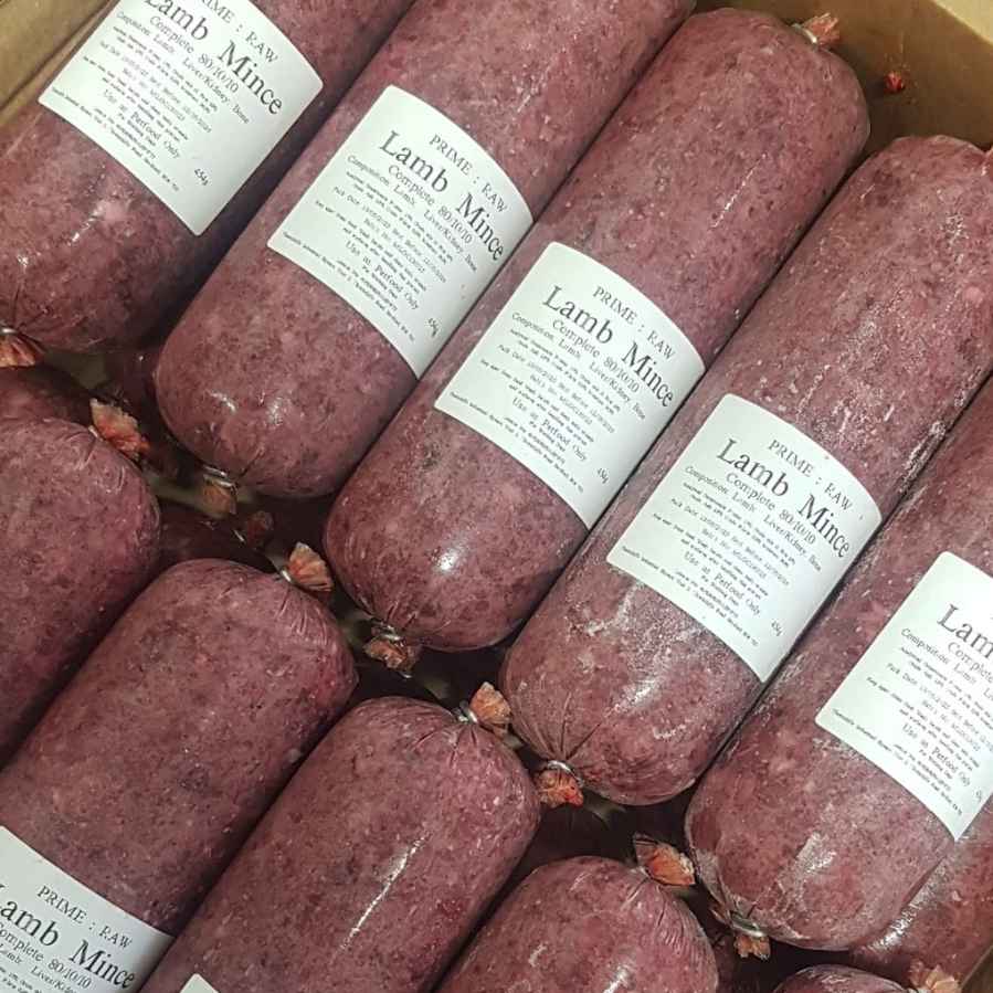 Prime Raw - 20x454g Rolls Lamb Complete