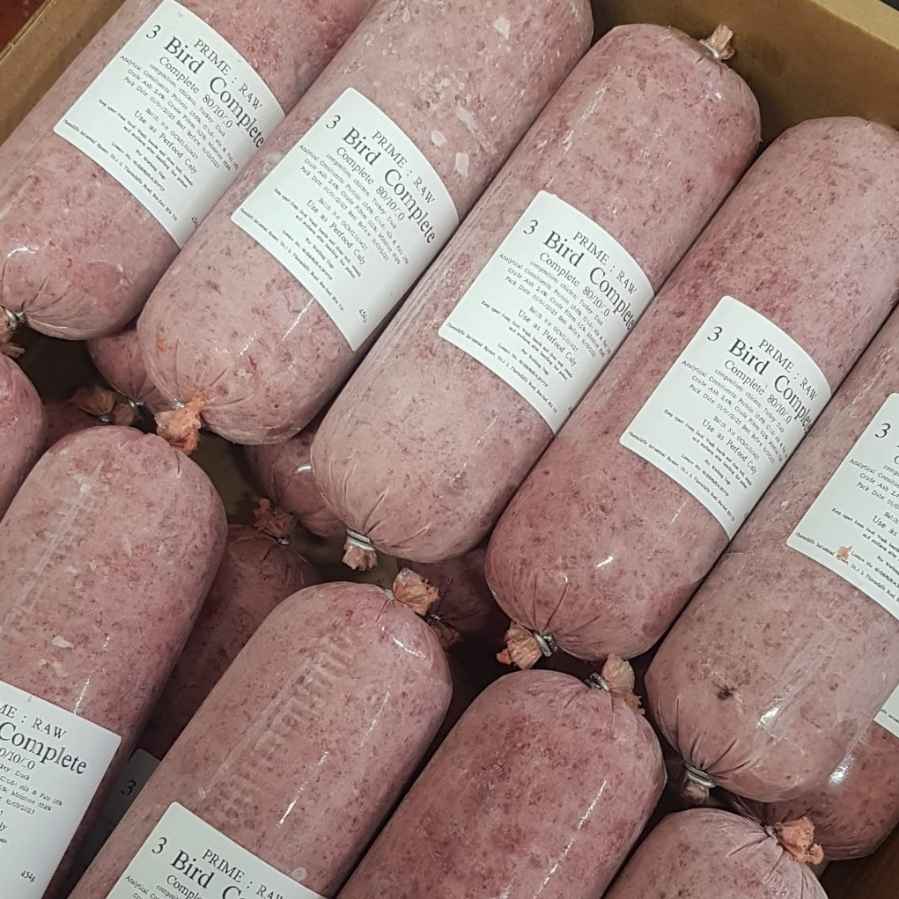 Prime Raw - 20x454g Rolls 3 Bird Complete