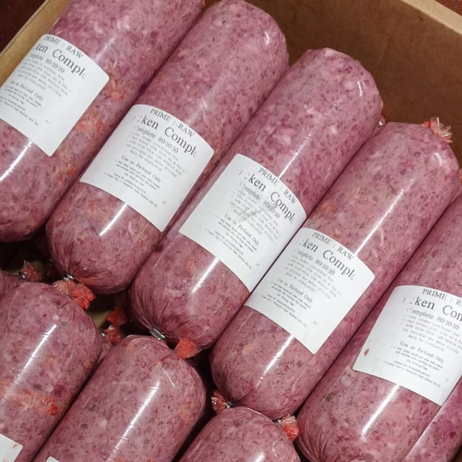 Prime Raw - 20x454g Rolls Chicken & Beef Complete