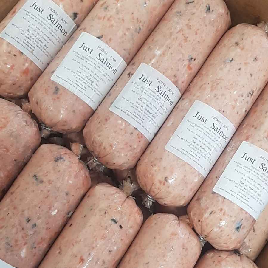 Prime Raw - 20x454g Rolls Just Salmon