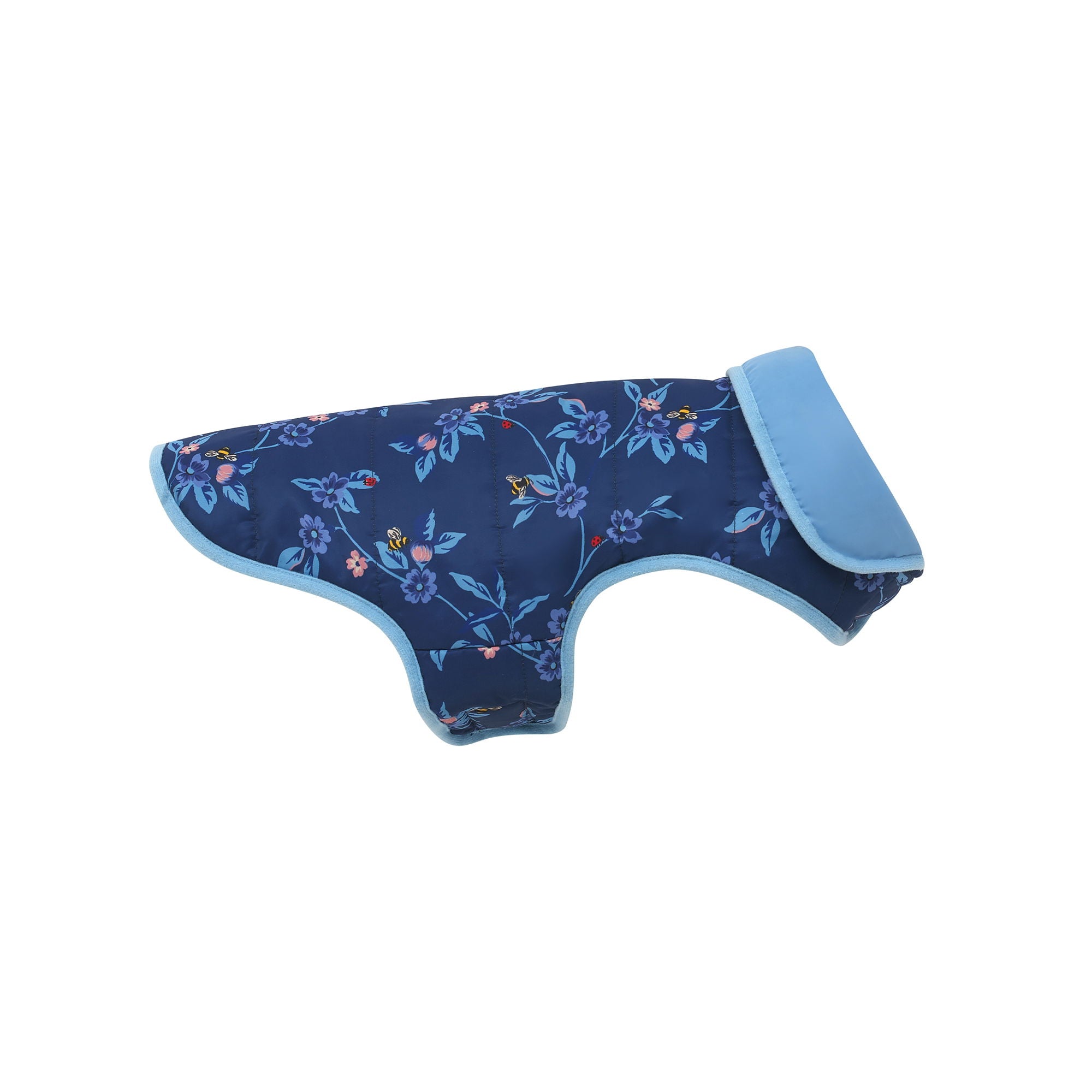 Cath Kidston Flora Fauna Greenwich Flowers Reversible Puffer Jacket Xs