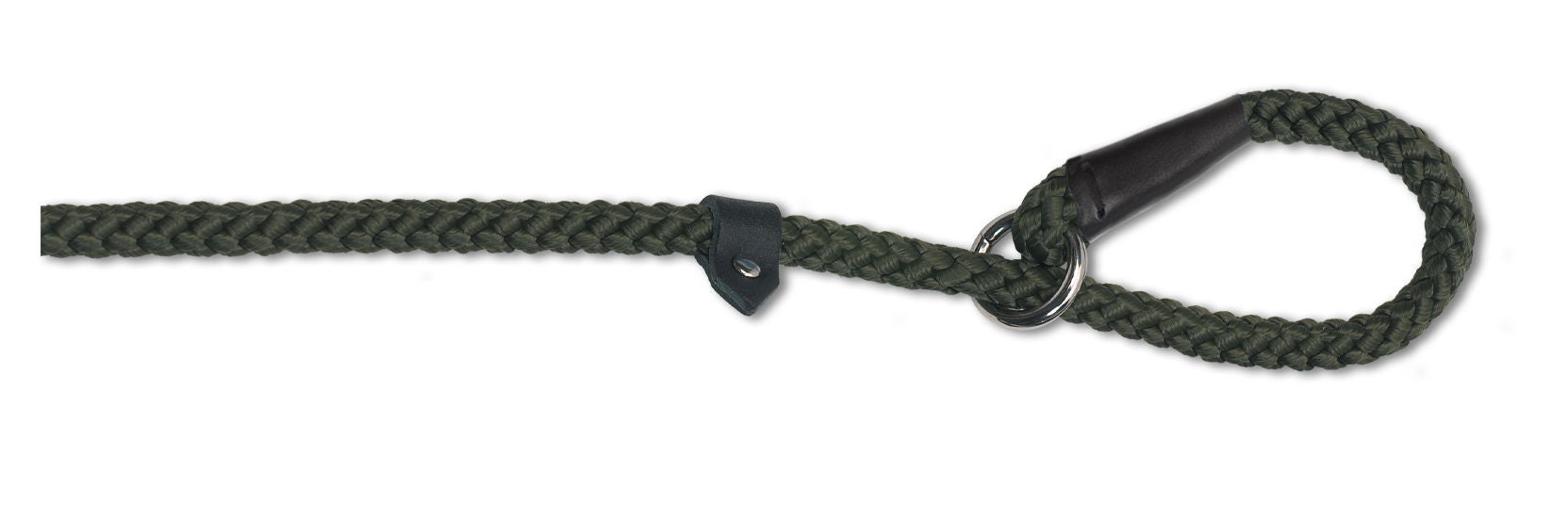 Heritage Nylon Rope Slip Lead Green 10mm X1.2m